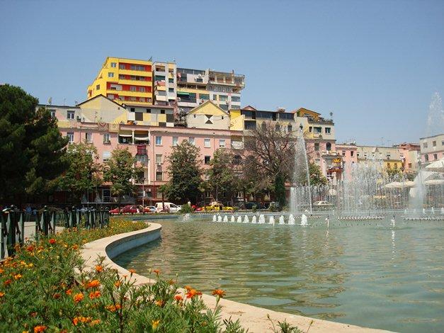 Tirana, captiale d'Albanie