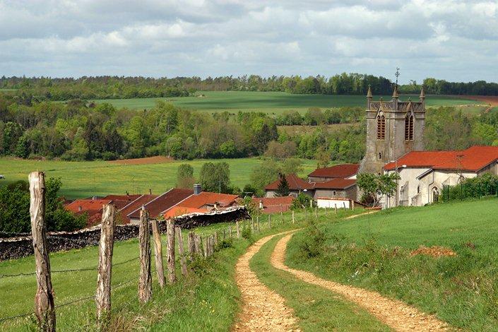 Un village lorrain de Meurthe et Moselle