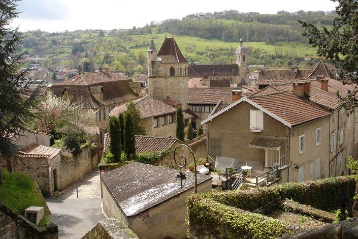 Village typique de Figeac dans le Lot