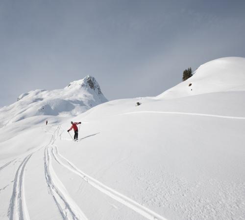 Ski alpin près des Areches
