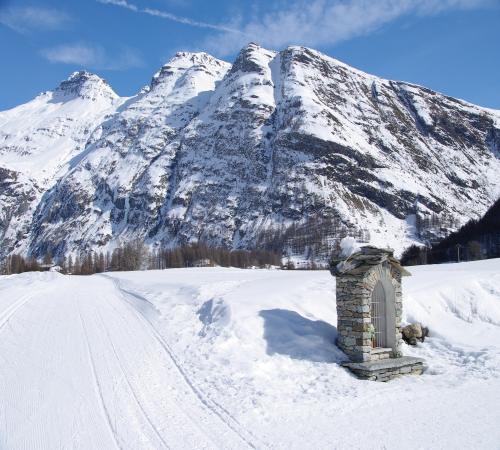 Piste de ski à Bessans Val d'Arc