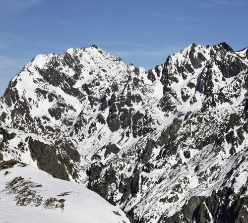 Le massif montagneux de Chamrousse
