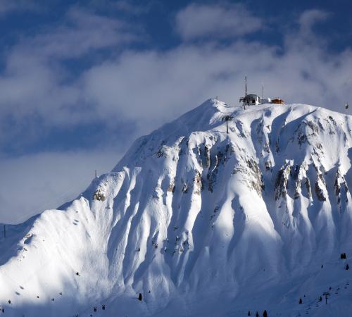 Remontée mécanique près de La Plagne