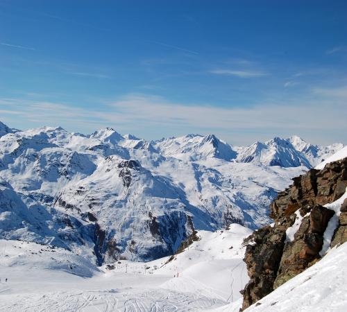 Pistes skiables des Menuires
