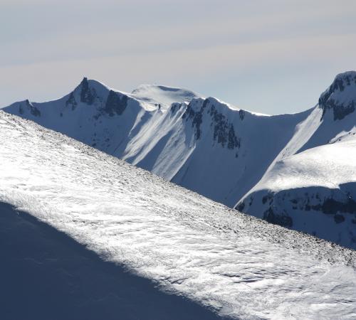 versant de montagne