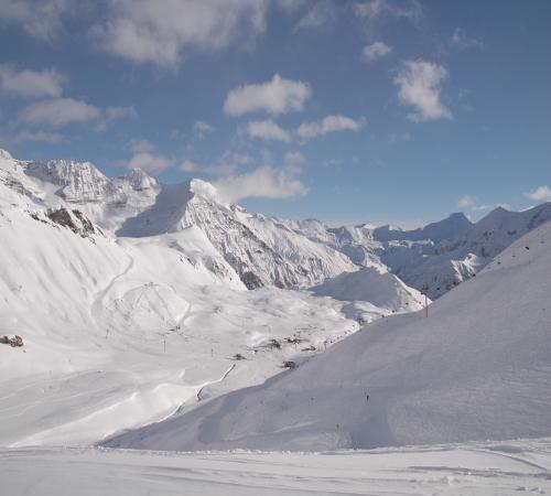 Les pistes de ski d'Orcieres