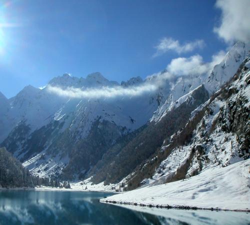 Lac dans la montagne