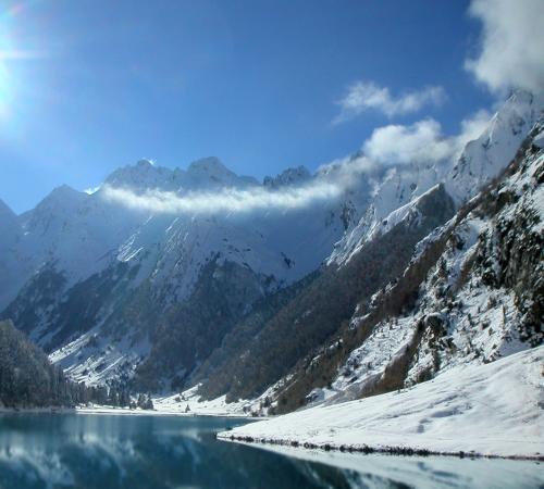 Lac dans la montagne
